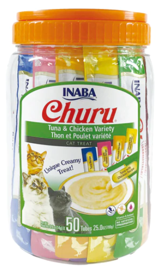Churu Purée Tuna & Chicken Variety 50 Tubes