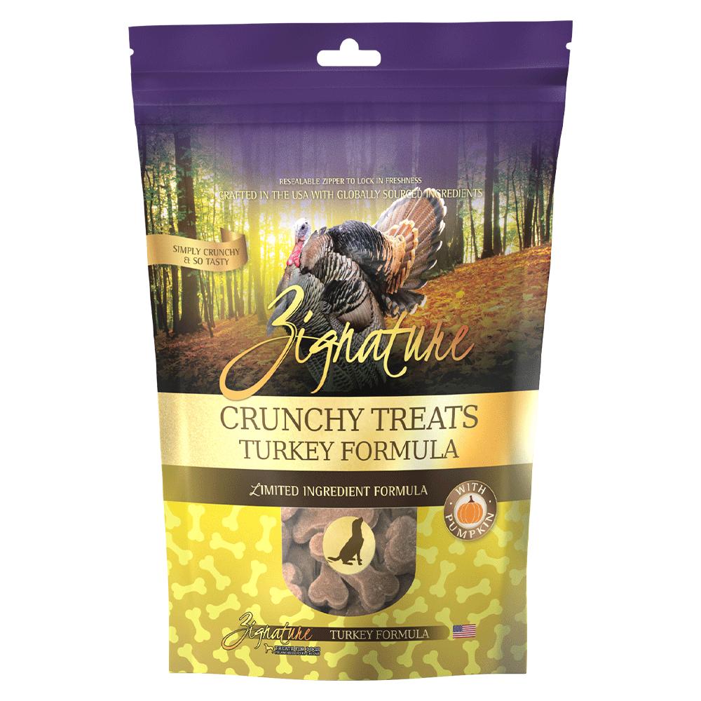 Zignature Turkey Formula Crunchy Dog Treats, 12-oz (Size: 12-oz)