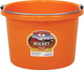Miller Little Giant Plastic Livestock Bucket, Orange