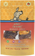 Honey I'm Home Natural Honey Coated Buffalo Mango Jerky Dog Treats