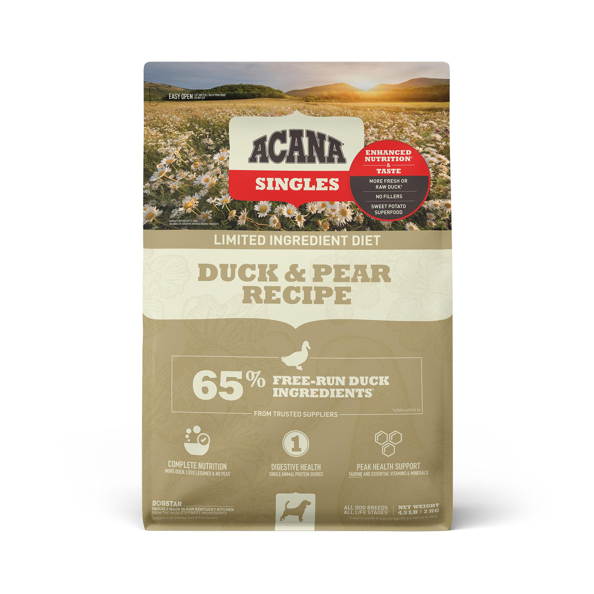 ACANA Singles Limited Ingredient Duck & Pear Grain-Free Dry Dog Food