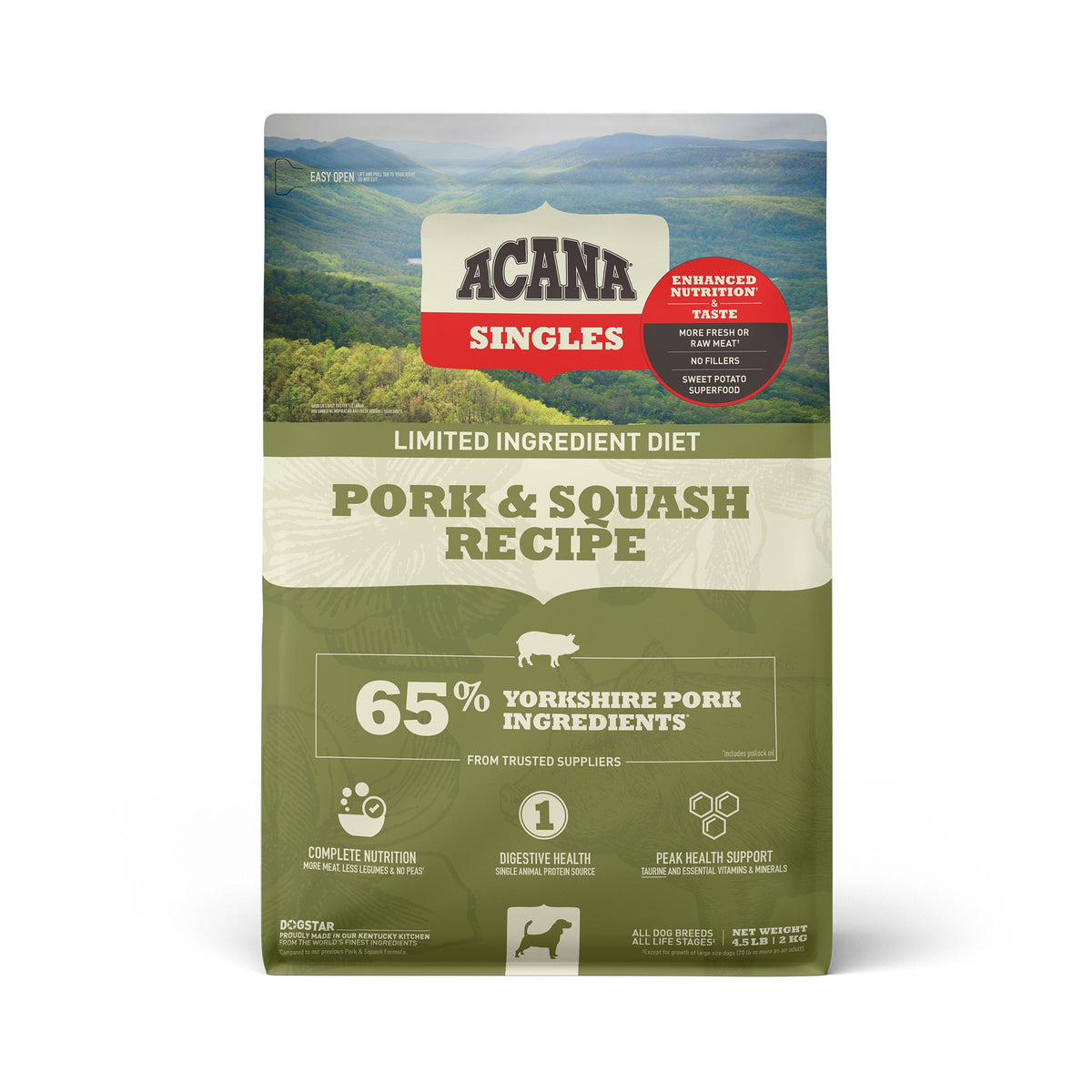 ACANA Singles Limited Ingredient Pork & Squash Grain-Free Dry Dog Food