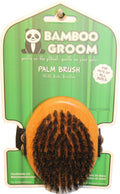 Bamboo Groom Palm Pet Brush