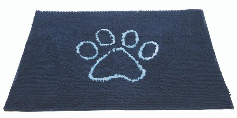 Dog Gone Smart Dirty Dog Doormat, Bermuda Blue