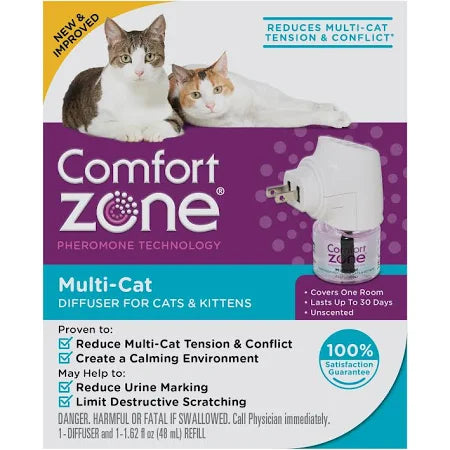Comfort Zone Multi-Cat Diffuser Kit
