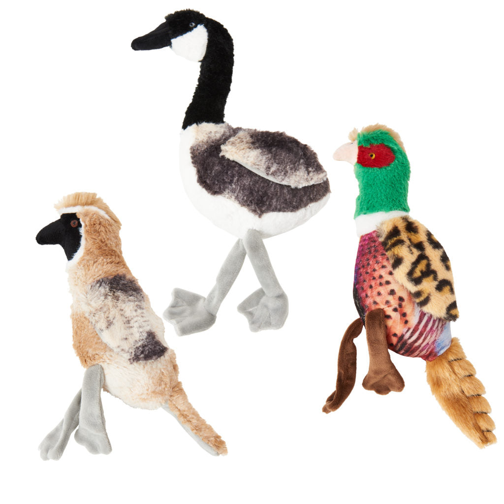 Ethical Pet Spot Bird Calls Plush Dog Toy, Color Varies, 12-in (Size: 12-in)