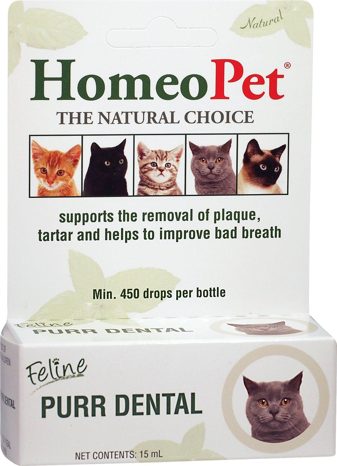 HomeoPet Feline Purr Dental Cat Supplement