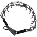 Herm Sprenger Black Stainless Ultra-Plus Dog Prong Training Collar with ClicLock