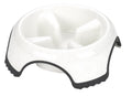 JW Pet Skid Stop Slow Feed Dog Bowl, Color Varies