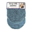 Dog Gone Smart Dirty Dog Shammy Towel for Dogs, Pacific Blue
