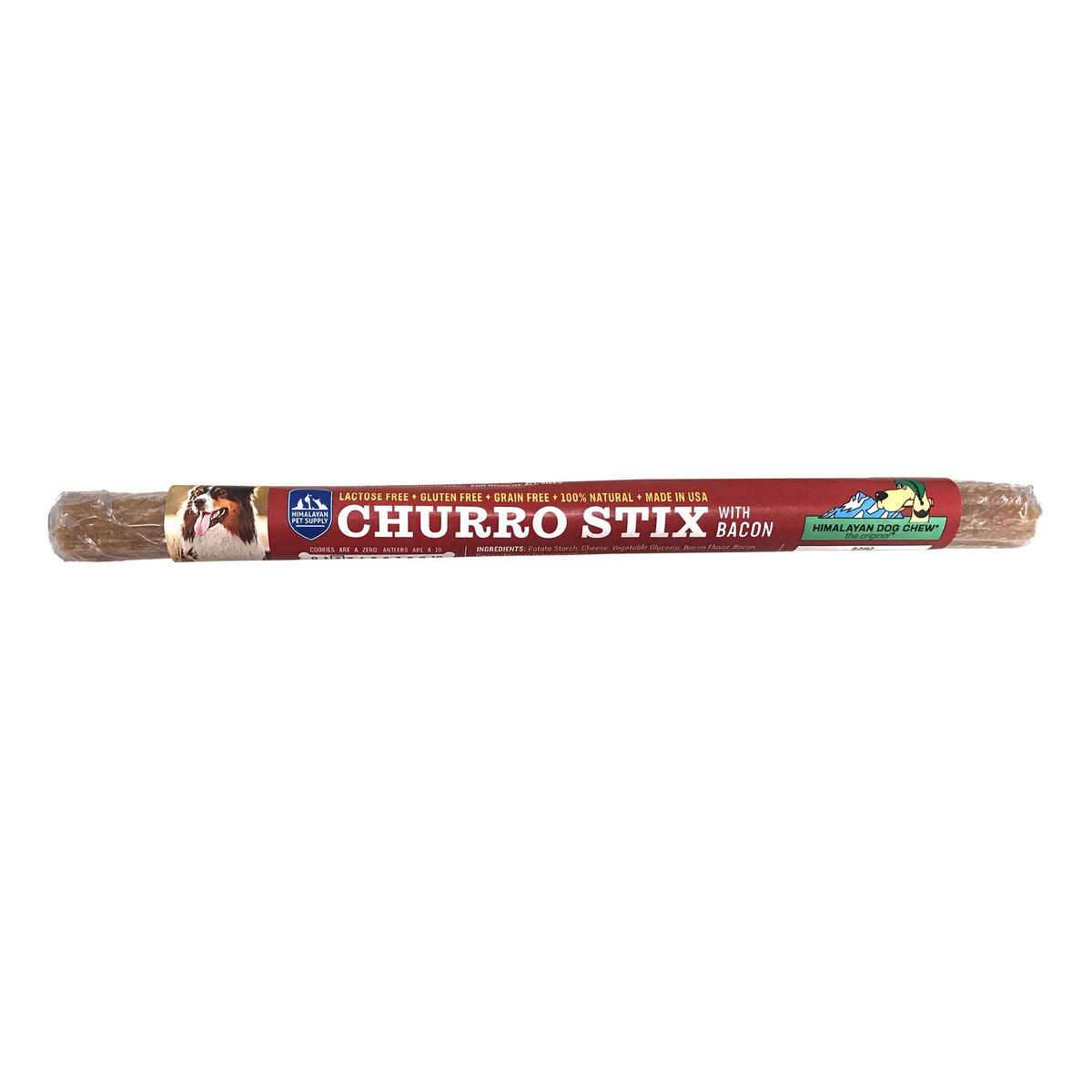 Himalayan Pet Supply Churro Stix Bacon Dog Treats
