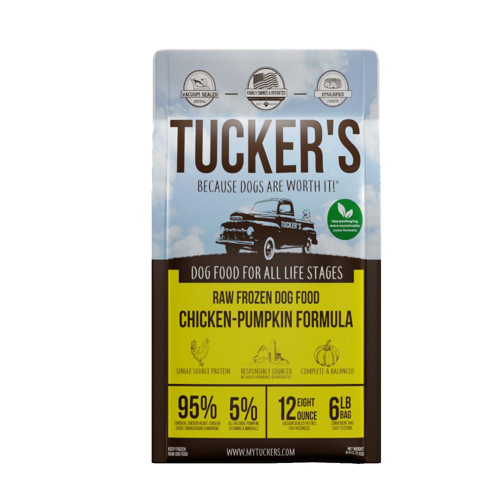 Tucker's Complete & Balanced Chicken & Pumpkin Raw Frozen Dog Food