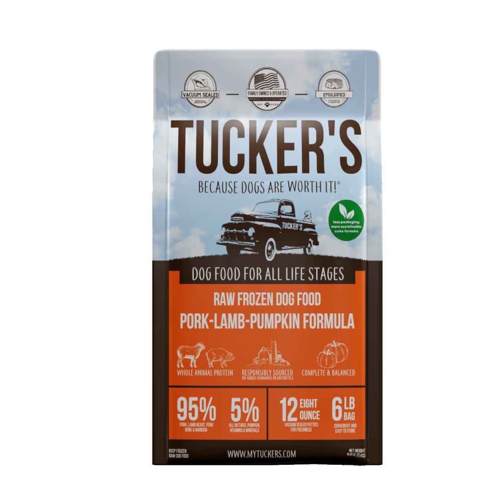 Tucker's Complete & Balanced Pork, Lamb & Pumpkin Raw Frozen Dog Food 20lb