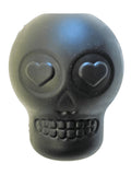 SodaPup MuttsKickButt Magnum Sugar Skull Treat Dispenser Dog Toy, Black