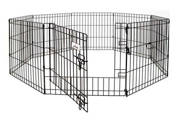 Petmate 8 Panel Exercise Pen with Door for Pets