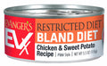 Evanger's EVX Restricted Diet Bland Diet Chicken & Sweet Potato Wet Cat Food Can