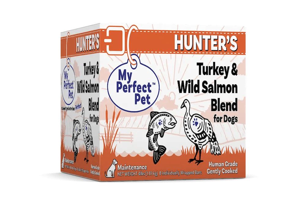 My Perfect Pet Hunter's Turkey & Salmon Grain-Free Frozen Dog Food