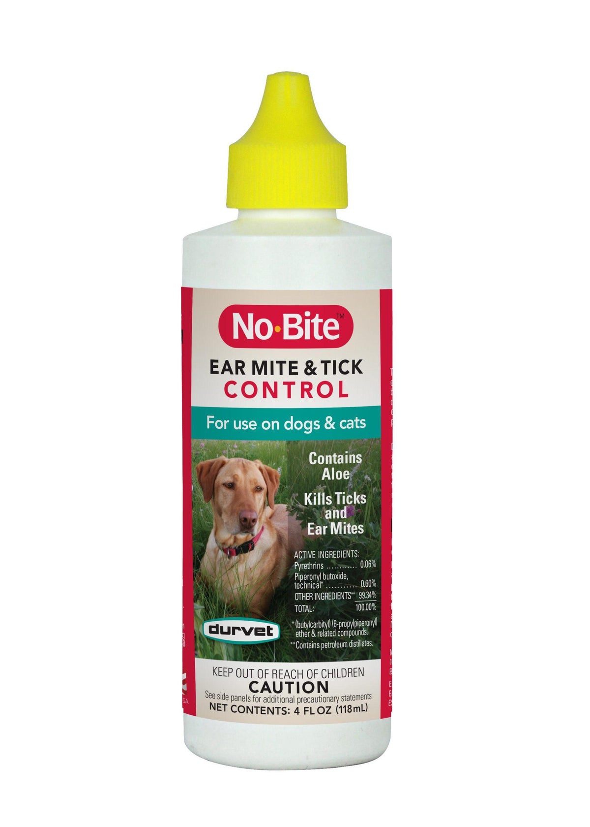 Durvet No-Bite Ear Mite & Tick Control for Dogs & Cats