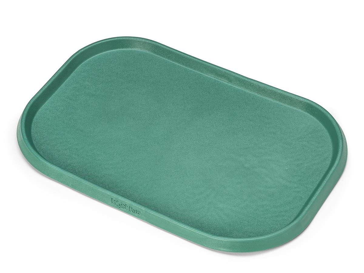 West Paw Seaflex Pet Placemat, Kelp
