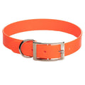 Mendota Pet Biothane Synthetic Standard Dog Collar, Orange