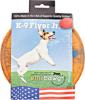 RuffDawg K9 Flyer Jr. Disc Dog Toy, Color Varies
