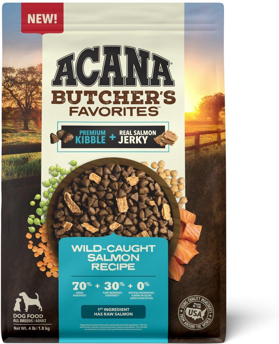 ACANA Butcher's Favorites Wild-Caught Salmon Recipe Dry Dog Food