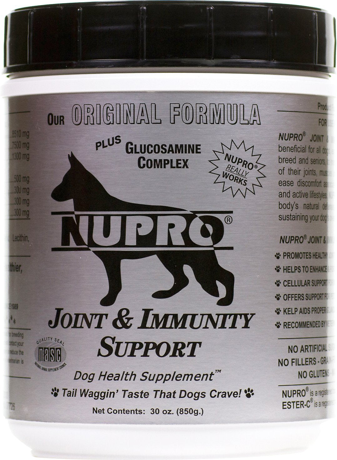 Nupro All Natural Joint & Immunity Support Dog Supplement