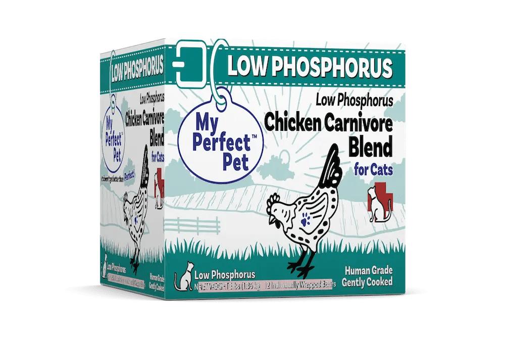 My Perfect Pet Low Phosphorus Chicken Carnivore Grain-Free Frozen Cat Food