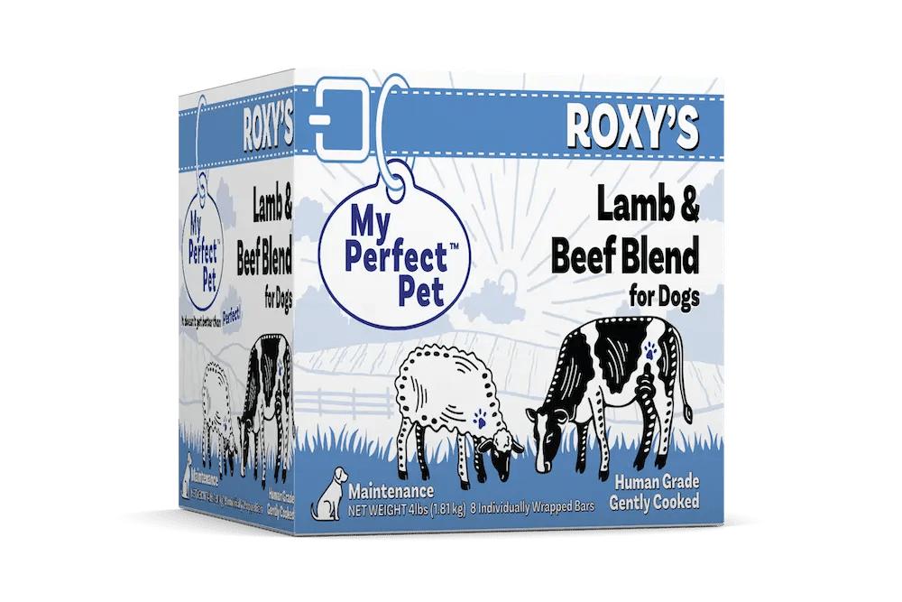 My Perfect Pet Roxy's Lamb & Beef Grain-Free Frozen Dog Food
