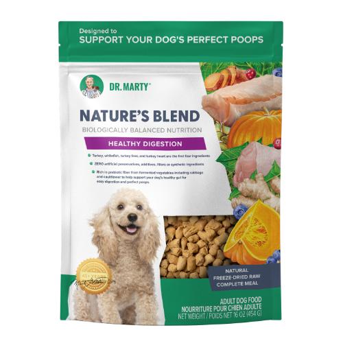Dr. Marty Nature's Blend Healthy Digestion Freeze-Dried Raw Dog Food
