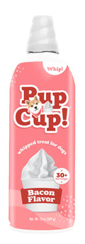 Pup Cup Bacon Whipped Cream Frozen Dog Treats