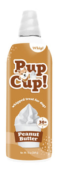Pup Cup Peanut Butter Whipped Cream Frozen Dog Treats