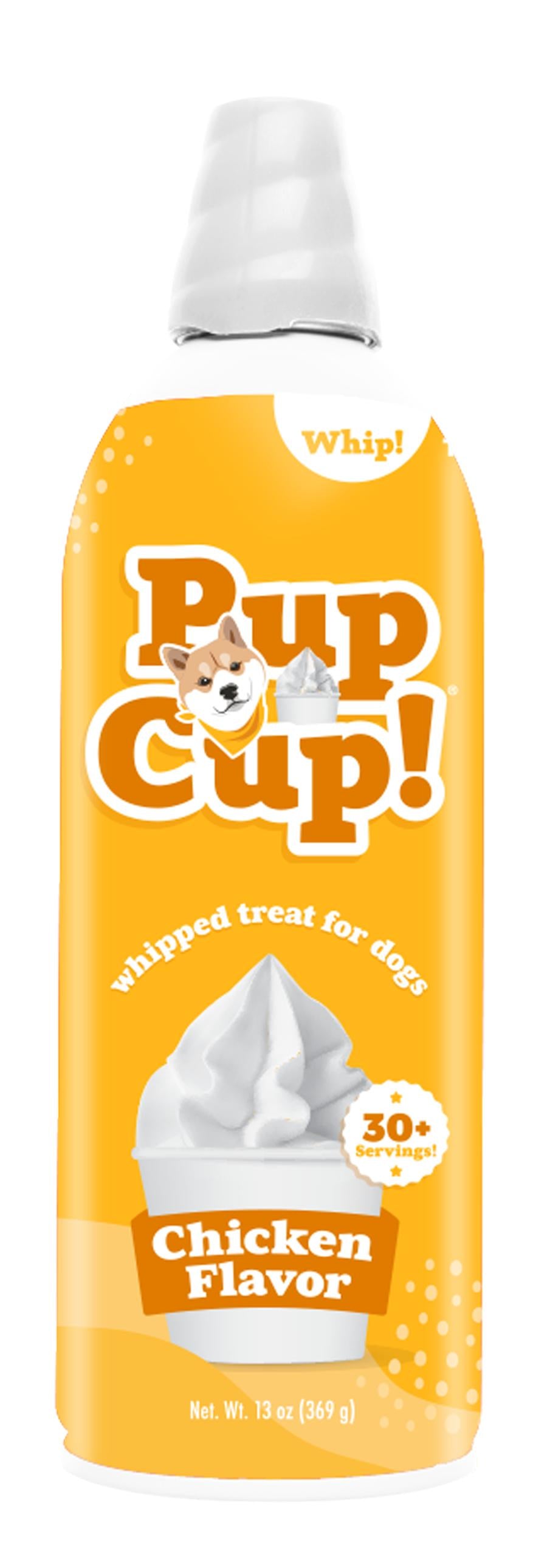 Pup Cup Chicken Whipped Cream Frozen Dog Treats