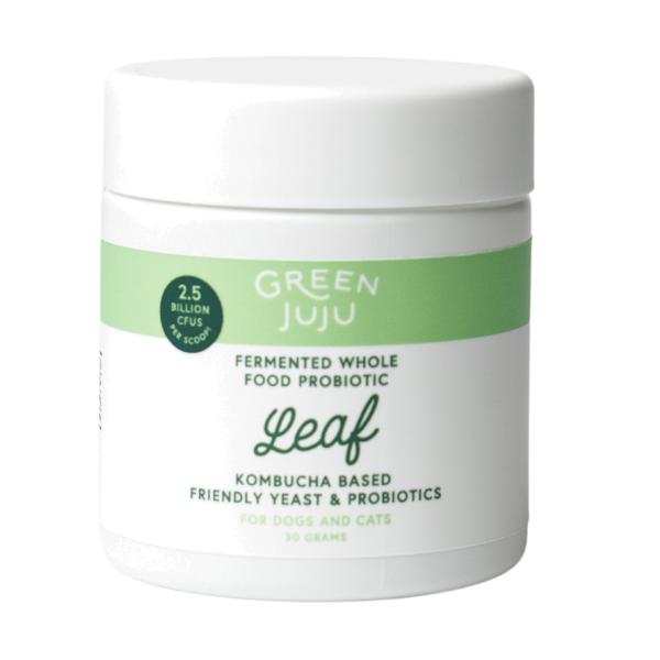 Green Juju Leaf Fermented Kombucha-Based Probiotic for Dogs & Cats