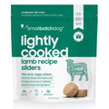 Smallbatch Lightly Cooked Lamb Batch Sliders Frozen Dog Food