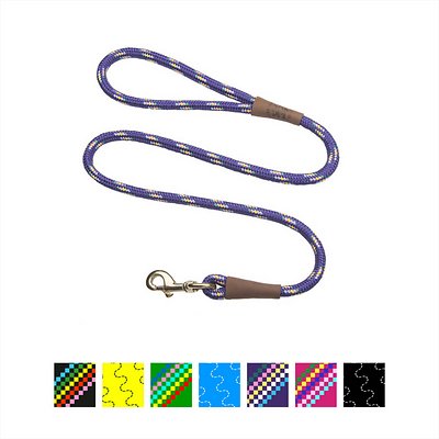 Mendota Pet Large Snap Confetti Print Dog Leash