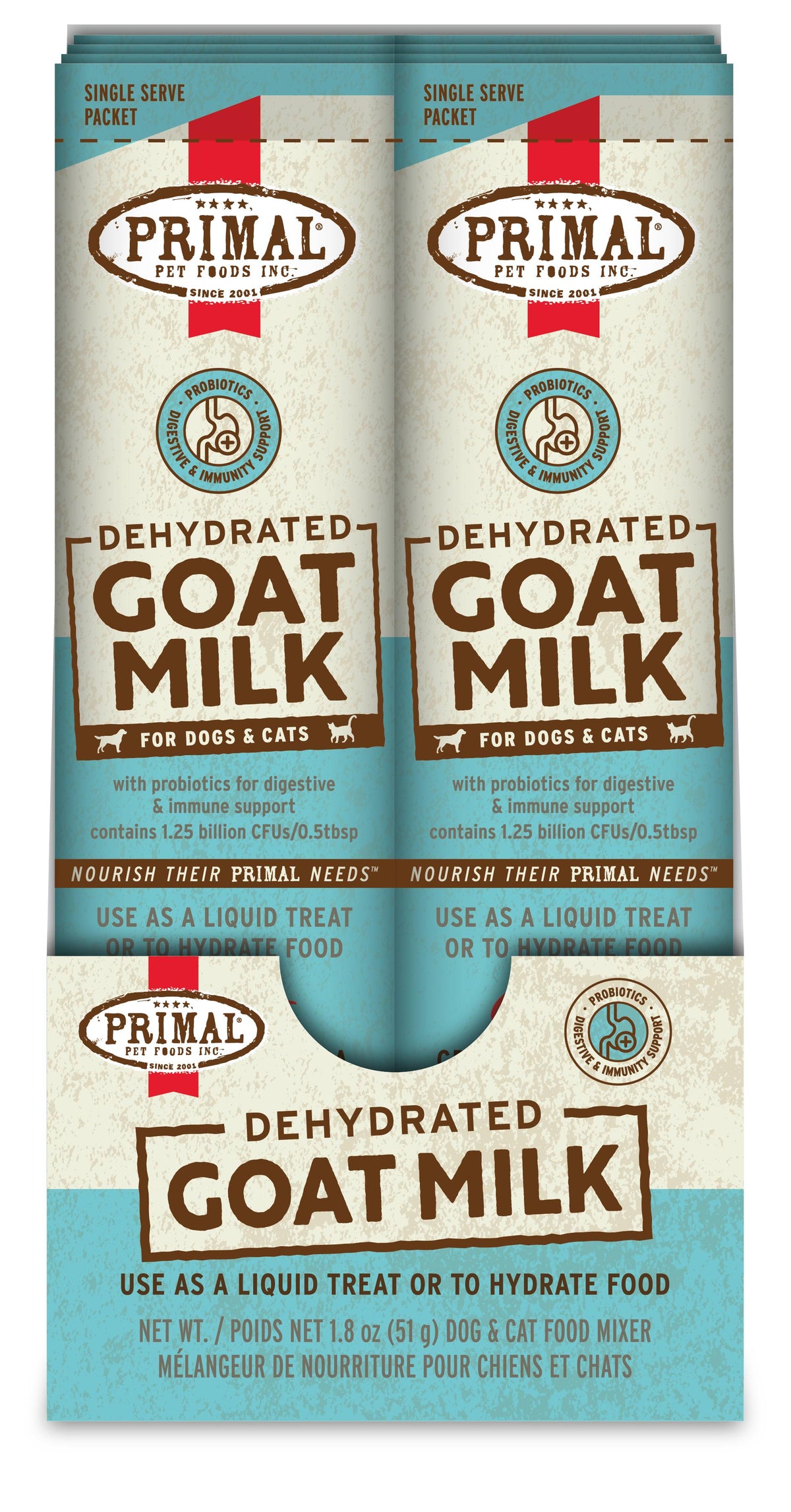 Primal Dehydrated Goat Milk for Dogs & Cats