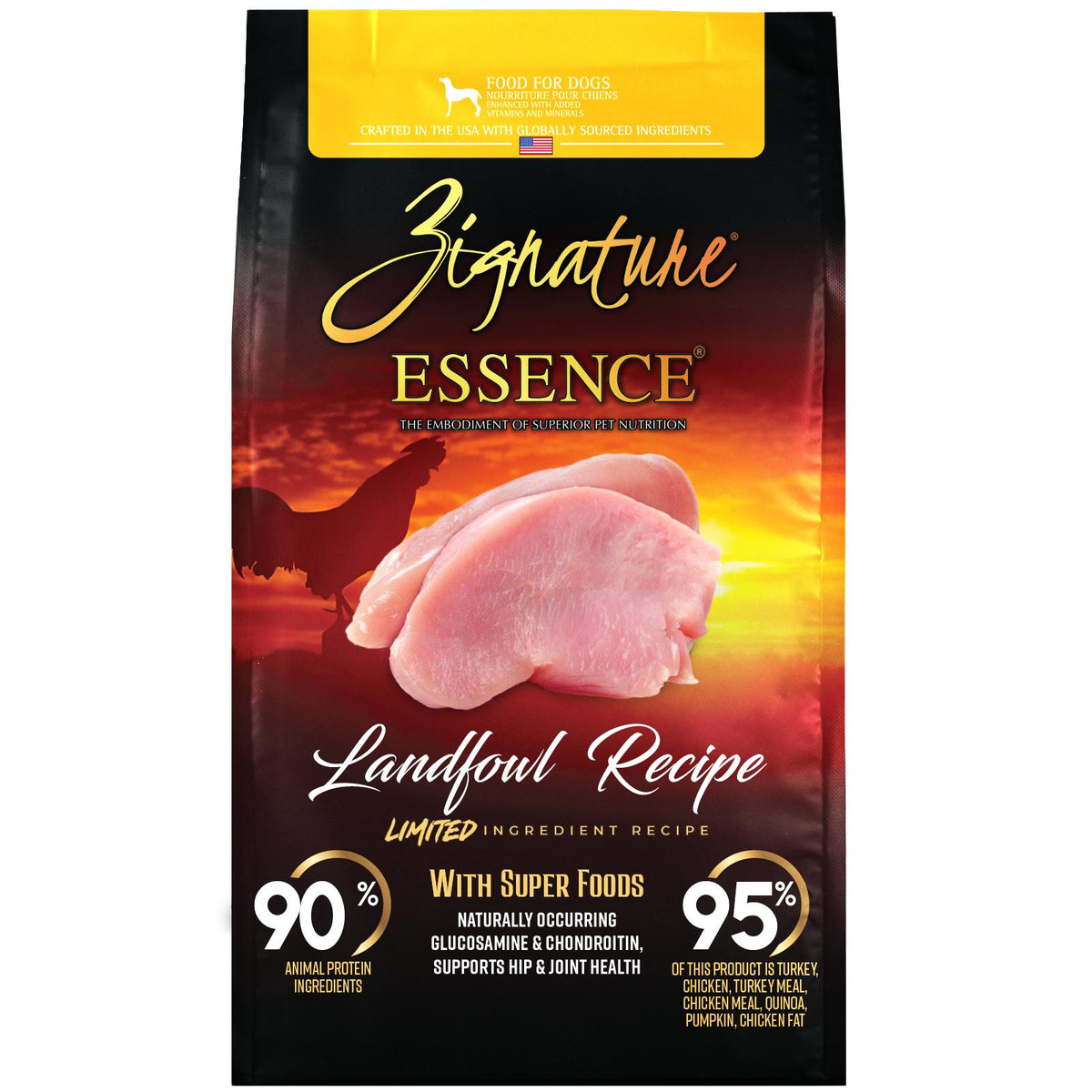 Zignature Essence Landfowl Recipe Dry Dog Food