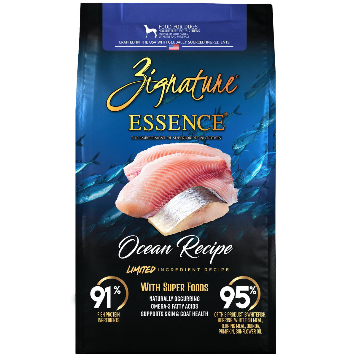 Zignature Essence Ocean Recipe Dry Dog Food