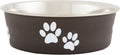 Loving Pets Bella Bowls Pet Bowl, Espresso