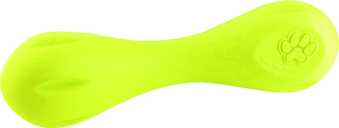 West Paw Zogoflex Hurley Dog Toy, Granny Smith