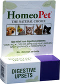 HomeoPet Digestive Upsets Dog, Cat, Bird & Small Animal Supplement, 450 drops