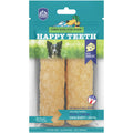 Himalayan Pet Supply Happy Teeth Cheese Flavor Dental Dog Treat, 2 piece