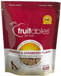 Fruitables Pumpkin & Cranberry Flavor Crunchy Dog Treats, 7-oz
