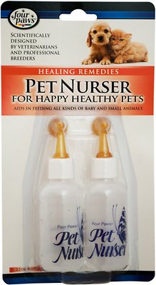 Four Paws Pet Nurser 2-oz Bottle, 2-pack (Size: 2-pack)