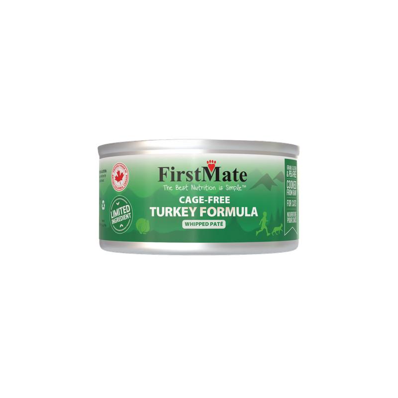 FirstMate Limited Ingredient Cage-Free Turkey Wet Cat Food Can