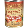 Evanger's Organics Turkey with Potato & Carrots Dinner Wet Dog Food Can