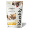 Earthly Pet Pill Buddy Naturals Peanut Butter & Banana Dog Treats, 30-count (Size: 30-count)