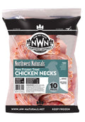 Northwest Naturals 'Raw Meaty Bones' Chicken Neck Bone Raw Frozen Dog Treat, 10-pk (Size: 10-pack)