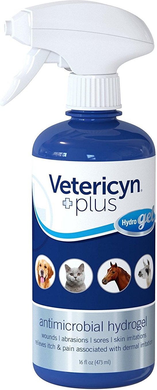 Vetericyn Plus Antimicrobial Hydrogel Spray for Pets